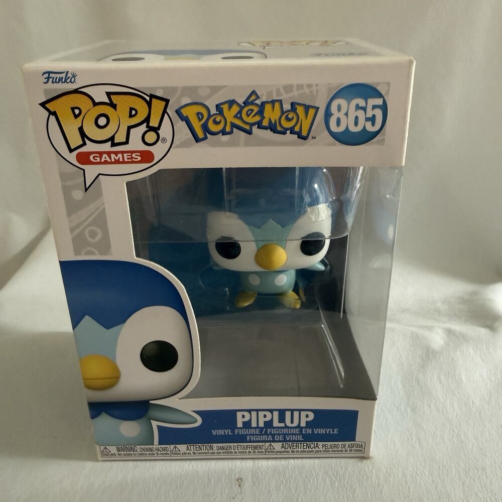 Funko Pop! #865 Piplup. Pokémon. New In Box.